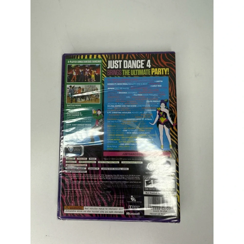 Just Dance 4 (Microsoft Xbox 360, 2012)